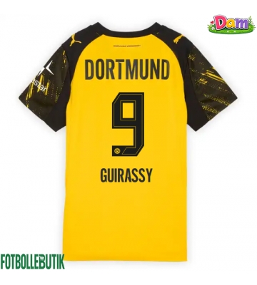 Borussia Dortmund Serhou Guirassy #9 Hemmatröja Kvinnor 2025-26 Kortärmad